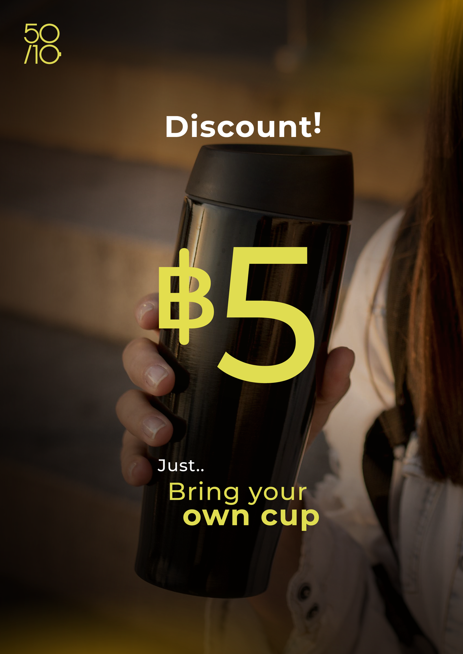 FiftyTen POS_Personal cup discount